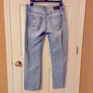 Light denim distressed Buckle jeans